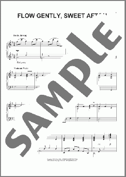 Flow Gently, Sweet Afton(Alexander Hume) 楽譜 ピアノ（ソロ） ダウンロード