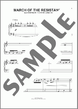 March Of The Resistance(John Williams) 楽譜 ピアノ（ソロ） ダウンロード