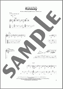 Runaway(Del Shannon/Laurence Juber) 楽譜 ギター（その他） ダウンロード