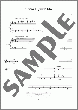 Come Fly With Me (arr. Jeremy Siskind)(Frank Sinatra) 楽譜 ピアノ（連弾） ダウンロード