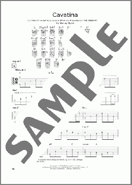 Cavatina(Stanley Myers) 楽譜 ギターリード ダウンロード