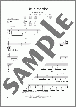 Little Martha(Duane Allman) 楽譜 ギターリード ダウンロード