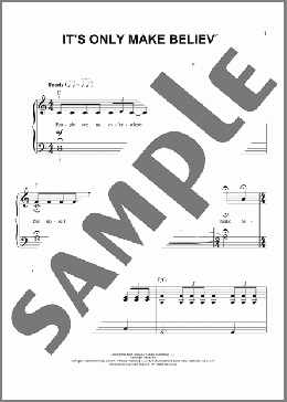 It's Only Make Believe(Conway Twitty/Glen Campbell) 楽譜 その他 ダウンロード