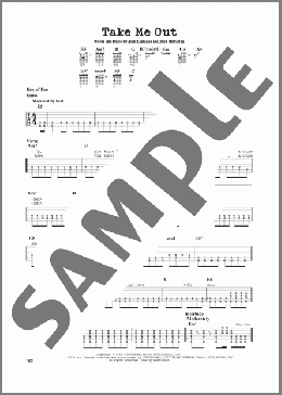 Take Me Out(Franz Ferdinand) 楽譜 ギターリード ダウンロード