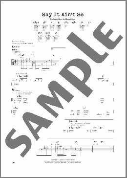 Say It Ain't So(Weezer) 楽譜 ギターリード ダウンロード