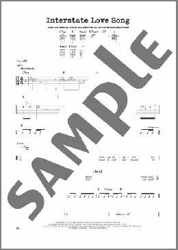 Interstate Love Song(Stone Temple Pilots) 楽譜 ギターリード ダウンロード