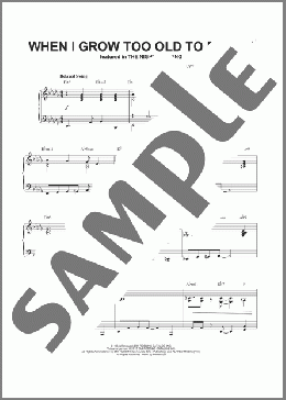 When I Grow Too Old To Dream [Jazz version] (arr. Brent Edstrom)(Sigmund Romberg/Oscar Hammerstein II) 楽譜 ピアノ（ソロ） ダウンロード
