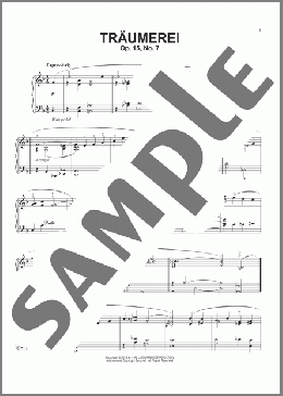 Reverie (Traumerei), Op. 15, No. 7 (arr. Lee Evans)(Robert Schumann) 楽譜 ピアノ（ソロ） ダウンロード