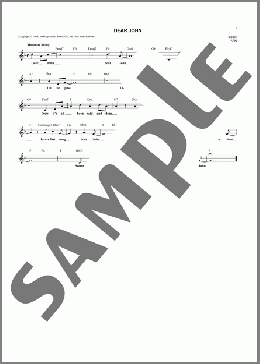 Dear John(John Sullivan) 楽譜 その他 ダウンロード