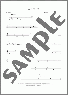 All Of Me(Gerald Marks/Seymour Simons) 楽譜 クラリネット ダウンロード