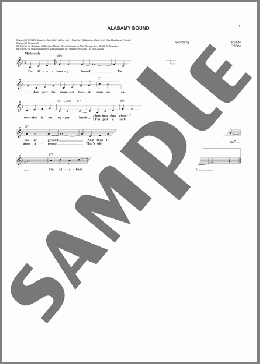 Alabamy Bound(Blossom Seely/The Ink Spots) 楽譜 その他 ダウンロード