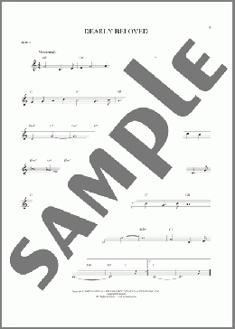 Dearly Beloved(Jerome Kern) 楽譜 ホルンソロ ダウンロード