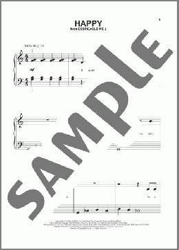 Happy(Pharrell) 楽譜 その他 ダウンロード