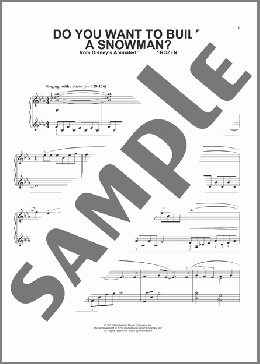 Do You Want To Build A Snowman? (from Frozen) (arr. Phillip Keveren)(Kristen Bell, Agatha Lee Monn & Katie Lopez) 楽譜 ピアノ（ソロ） ダウンロード