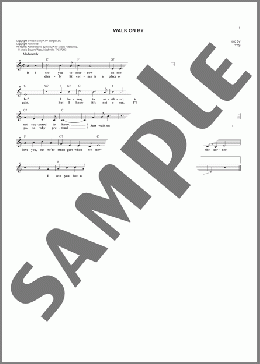 Walk On By(Leroy Van Dyke) 楽譜 その他 ダウンロード