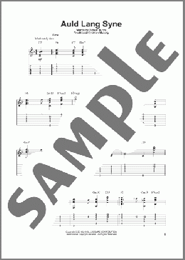 Auld Lang Syne(Robert Burns) 楽譜 ギター（その他） ダウンロード