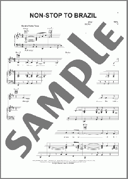Non-Stop To Brazil(Norman Gimbel) 楽譜 ピアノ & ボーカル & ギター ダウンロード