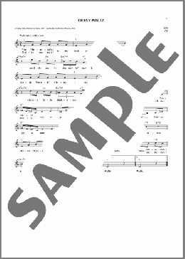 Gravy Waltz(Steve Allen) 楽譜 その他 ダウンロード