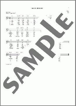 Abide With Me(Henry F. Lyte/William H. Monk) 楽譜 その他 ダウンロード