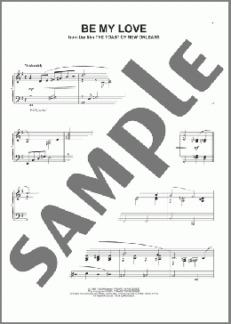 Be My Love(Nicholas Brodszky) 楽譜 ピアノ（ソロ） ダウンロード