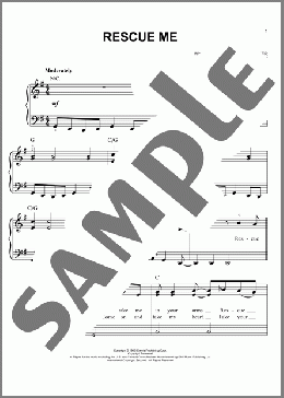 Rescue Me(Fontella Bass) 楽譜 ピアノ（ソロ） ダウンロード