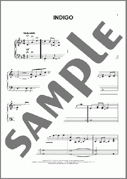 Indigo(Yiruma) 楽譜 ピアノ（ソロ） ダウンロード