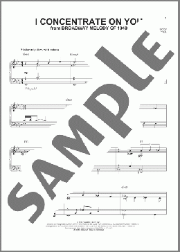 I Concentrate On You [Jazz version] (arr. Brent Edstrom)(Cole Porter) 楽譜 ピアノ（ソロ） ダウンロード