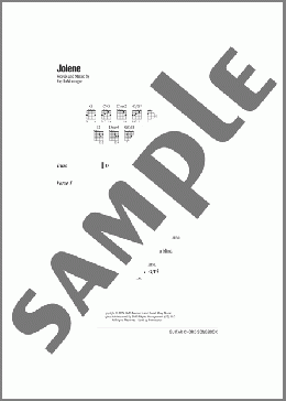 Jolene(Ray LaMontagne) 楽譜 ギター（コード） ダウンロード
