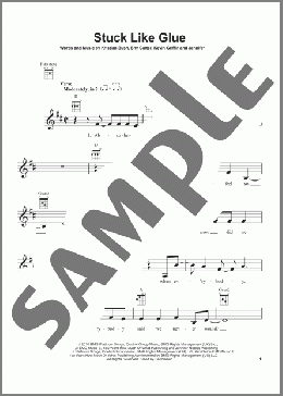 Stuck Like Glue(Sugarland) 楽譜 ウクレレ（弾き語り） ダウンロード
