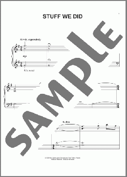 Stuff We Did(Michael Giacchino) 楽譜 ピアノ（ソロ） ダウンロード