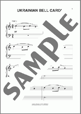 Ukrainian Bell Carol (arr. Phillip Keveren)(Traditional) 楽譜 その他 ダウンロード