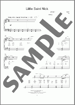 Little Saint Nick(The Beach Boys/Mike Watts) 楽譜 ピアノ（ソロ） ダウンロード