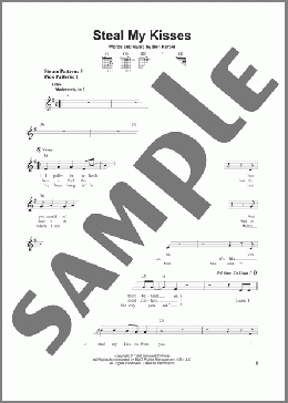 Steal My Kisses(Ben Harper And The Innocent Criminals) 楽譜 メロディ ダウンロード