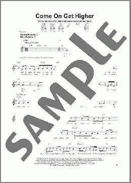 Come On Get Higher(Matt Nathanson) 楽譜 メロディ ダウンロード