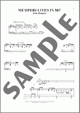 Memphis Lives In Me(David Bryan/Joe DiPietro) 楽譜 ピアノ & ボーカル ダウンロード