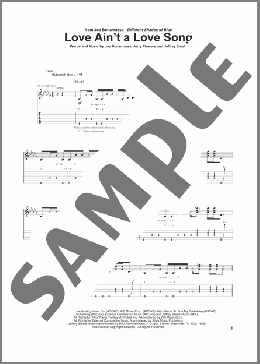 Love Ain't A Love Song(Joe Bonamassa) 楽譜 ギター（ソロ） ダウンロード