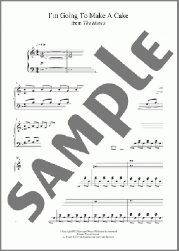 I'm Going To Make A Cake (from 'The Hours')(Philip Glass) 楽譜 ピアノ（ソロ） ダウンロード