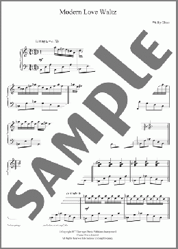 Modern Love Waltz(Philip Glass) 楽譜 ピアノ（ソロ） ダウンロード