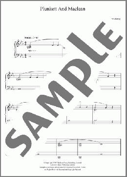 Plunkett and Macleane (Rebecca)(Craig Armstrong) 楽譜 ピアノ（ソロ） ダウンロード