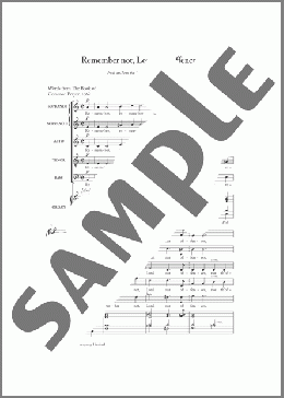 Remember Not, Lord, Our Offences(Henry Purcell) 楽譜 その他 ダウンロード