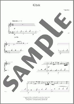 Gluck (Theme)(Hauschka) 楽譜 ピアノ（ソロ） ダウンロード