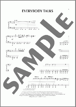 Everybody Talks (arr. Jason Lyle Black)(Neon Trees) 楽譜 ピアノ（ソロ） ダウンロード