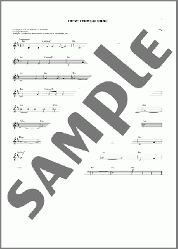 Theme From Columbo(Billy Goldenberg) 楽譜 その他 ダウンロード