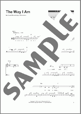 The Way I Am (for Acoustic Guitar, Voice and Cajon)(Ingrid Michaelson) 楽譜 その他 ダウンロード