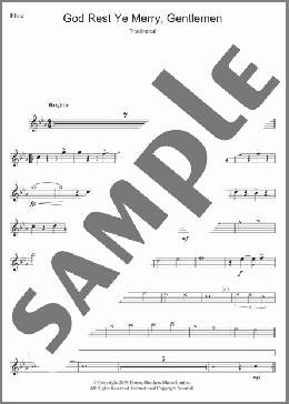 God Rest Ye Merry, Gentlemen(Traditional/Traditional Carol) 楽譜 フルート ダウンロード