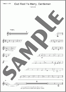 God Rest Ye Merry, Gentlemen(Traditional/Traditional Carol) 楽譜 トランペット（ソロ） ダウンロード