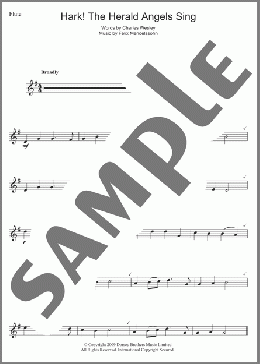 Hark! The Herald Angels Sing(Traditional/Traditional Carol) 楽譜 フルート ダウンロード