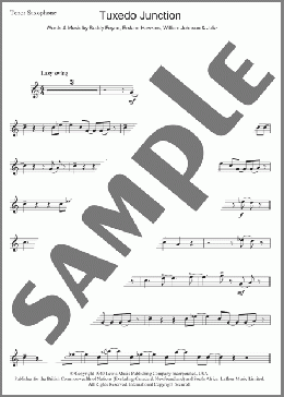 Tuxedo Junction(Glenn Miller) 楽譜 テナーサックス（ソロ） ダウンロード
