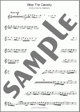 Stop The Cavalry(Jona Lewie) 楽譜 フルート ダウンロード