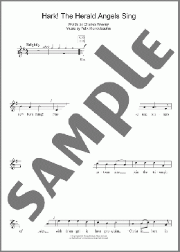 Hark! The Herald Angels Sing(Traditional/Traditional Carol) 楽譜 フルート ダウンロード